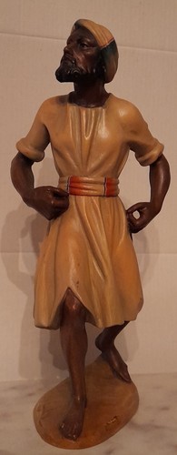 Statuina cammelliere legno - cammelliere,,