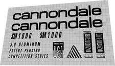 Set decalcomanie Cannondale