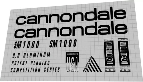 Set decalcomanie cannondale - set,