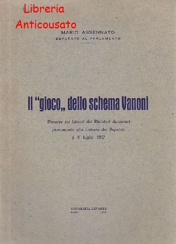 Gioco dello schema vanoni - il,