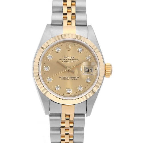 Rolex datejust 10p diamond - datejust,