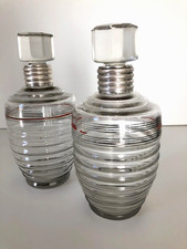 Coppia di bottiglie Art Déco