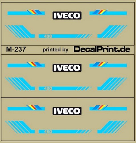 Decalcomanie set iveco - 1,