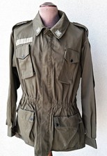 Giacca pantaloni mimetica verde NATO E.I. tg. 54 del 1985 mai usata originale