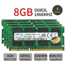 32 GB 4x 8 GB PC3-14900S DDR3