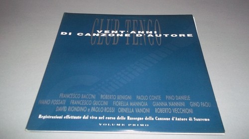 Club tenco volume primo - tenco,