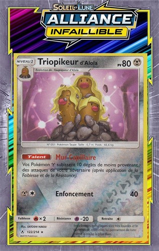 Triopikeur alola - triopikeur, d'alola
