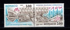 Timbre Monaco N° 2082 au 2083
