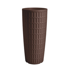 Vaso fioriera tondo resina - vaso,