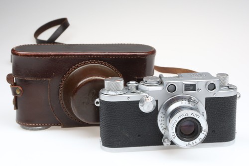Leica iiif black dial - leica,