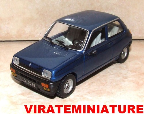 Renault alpine bleu annee - renault, 5
