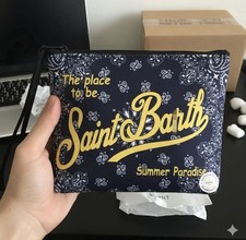 Pochette Saint Barth Blu e