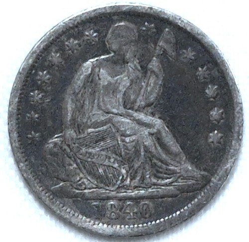 Mezza moneta seduta liberty