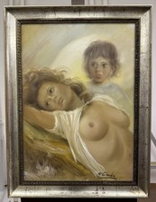 Quadro olio tela michele - olio,