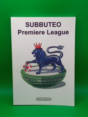 Subbuteo libro - libro, "subbuteo