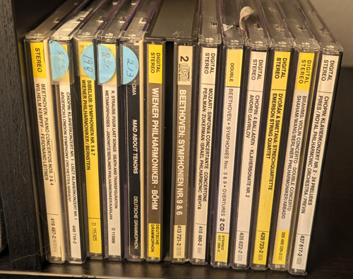 Lot deutsche grammophon - 12,