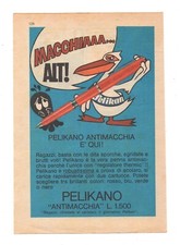 PUBBLICITÀ ADVERTISING WERBUNG ITALIAN CLIPPING 1970 PELIKAN PELIKANO