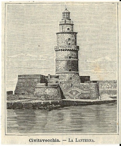 Stampa antica civitavecchia - stampa,