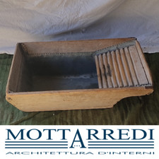 PILA ANTICA IN ABETE FODERATA