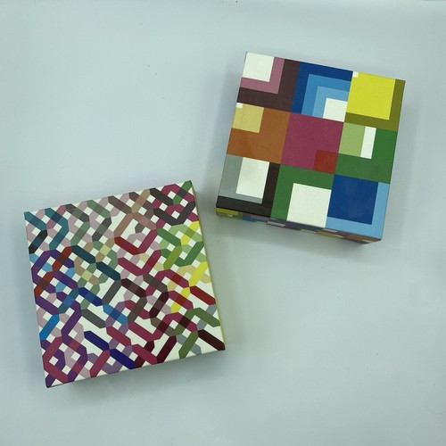 Coppia stampe arte tela - coppia,
