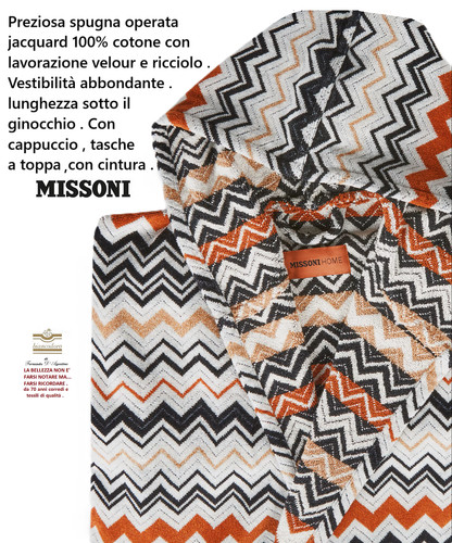 Accappatoio missoni spugna - missoni,