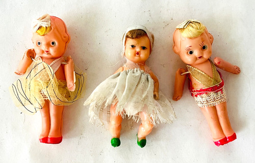 Bambole kewpie celluloide - 3,