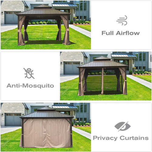 Hardtop gazebo - hardtop,