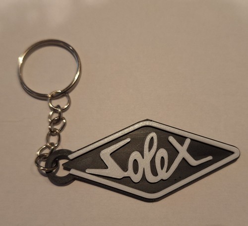 Porte cle solex plastique 7cm - plastique,