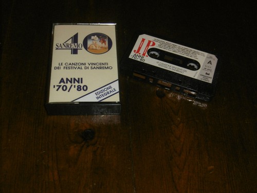 Musicassetta sanremo le - 40,