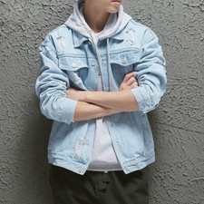 Uomo jeans casual cappotto - uomo,