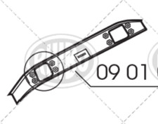 FIAT 500 F 8 BULLONI LAMIERA