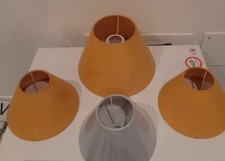 paralumi in tessuto - 4 pezzi -