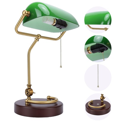 Lampada scrivania banchiere - lampada,