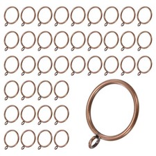 40pcs Red Bronze Curtain Rings