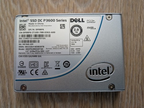 Ssd pcie intel serie - ssd, p3600