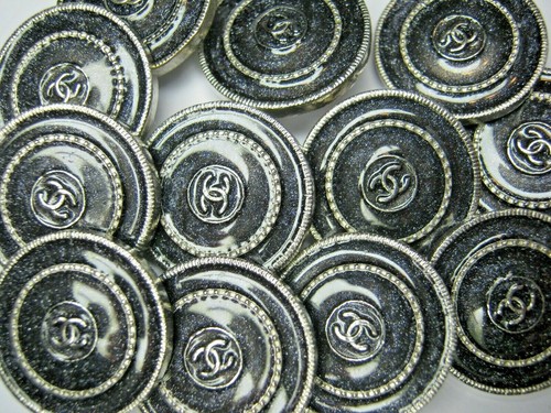Chanel silver metal - chanel,