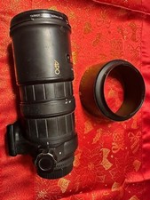 Sigma Apo zoom 70-210 mm. f/2.8 usato per Nikon FF (o APS-C, diventa 105-315 mm)