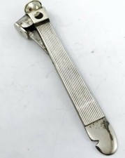 R226 ANTICO SPUNTASIGARI SPUNTA TAGLIA SIGARI  IN ARGENTO tedesco 