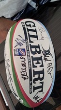 Pallone da rugby firmato