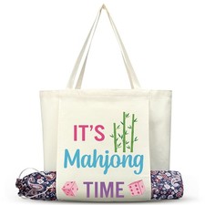 Empty Mahjong Tote Bag with