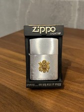 Zippo military emblem oil - us,