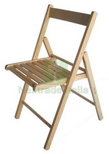 2PZ SEDIA LEGNO PIC NIC PIEGHEVOLE CM. 42X41X86H: