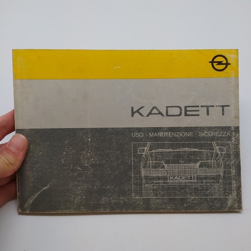 Libretto uso manutenzione - , opel