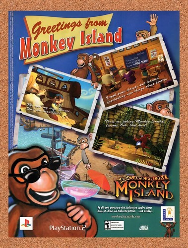 2000 fuga monkey island ps2 - fuga,