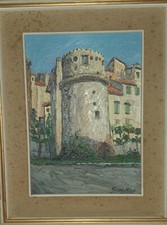 GUGLIELMO WELTERS DIPINTO Olio