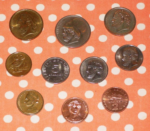 Lotto monete grecia - lotto, 10