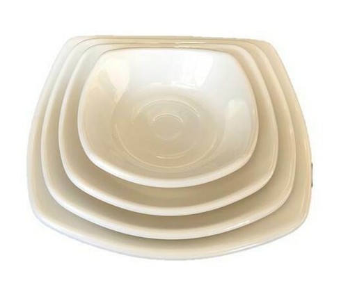 Set piatti quadrati - , 100%