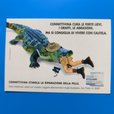 CONNETTIVINA CURA LE FERITE LIEVI I GRAFFI LE ABRASIONI FIDIA  CARTOLINA PUBBLIC