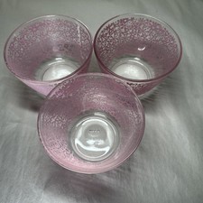 3 ciotole da dessert gelato in