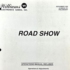 Williams road show flipper - road,